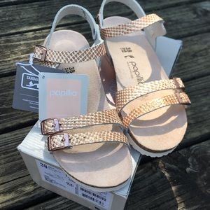 Birkenstock Papillo Lana Sandal Sz 38 Narrow NWT!